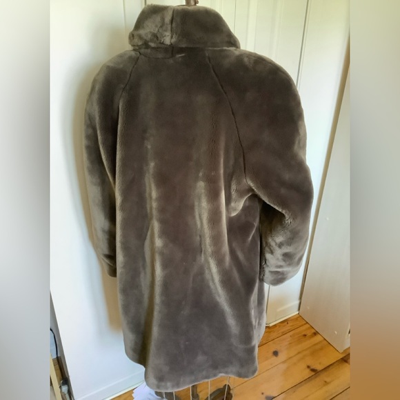 Vintage Teddy coat.L/XL - Picture 3 of 13